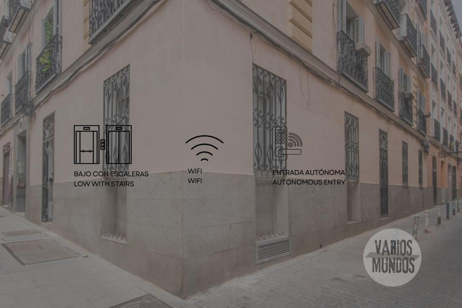 Bajo Duplex 7Pax A 5 Min De Gran Via-Malasana Madrid Exterior foto