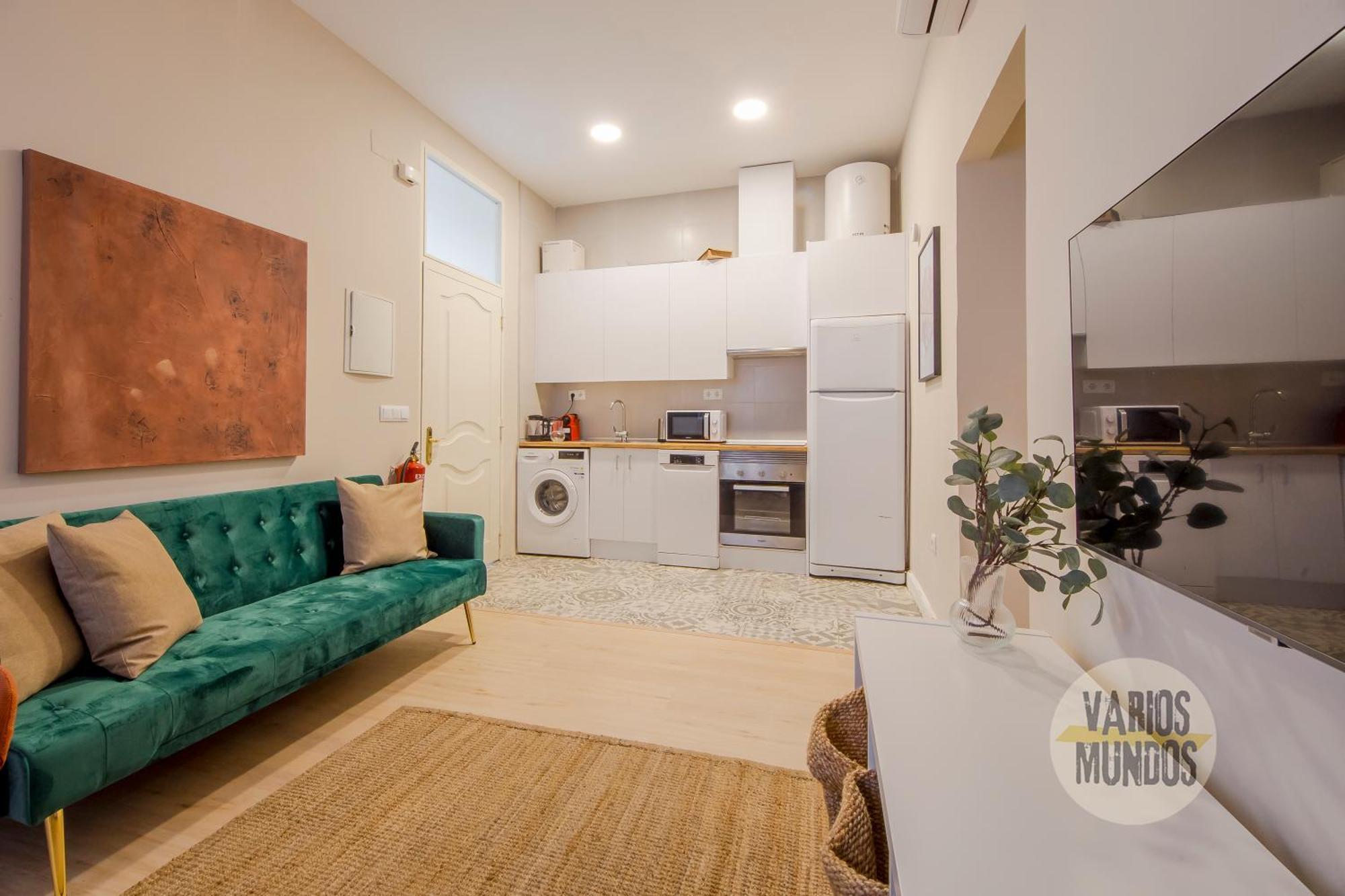 Bajo Duplex 7Pax A 5 Min De Gran Via-Malasana Madrid Exterior foto